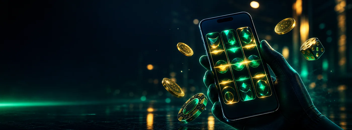 Jugador usando Betonred en su teléfono móvil